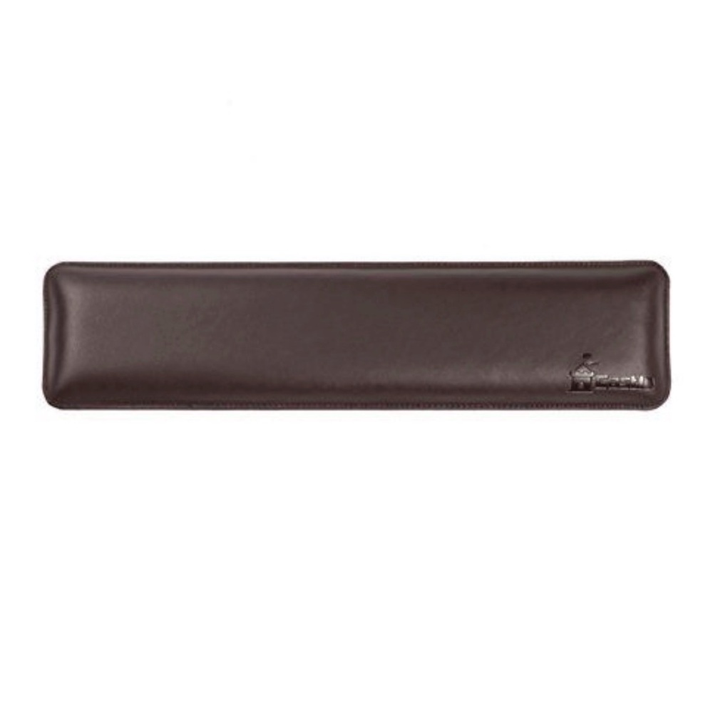 Bailey Full Size Castle Leather Ergonomic Computer Wrist Rest Pad for Keyboard
